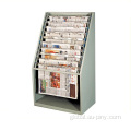 Office Metal Bookshelves 4-tier Creative Modern Luxury Simple Library Metal Book Shelf Factory